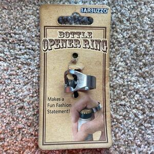 Bottle opener ring